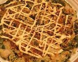 ゴーヤの葉でお好み焼き作り方4写真