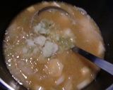 お味噌汁に春雨、意外と人気でした。作り方3写真