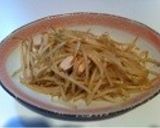 ✿材料費100円✿鶏肉ともやしの炒めもの作り方7写真