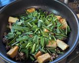 厚揚げでかさまし!ひき肉とニラの中華炒め作り方5写真