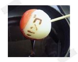 かき氷シロップでリンゴ飴作り方2写真