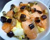 ポン酢ジュレで秋の丼　～鮭といくら　作り方8写真