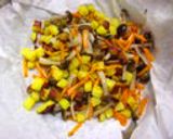 めっけもん ♪ 秋のカラフル混ぜご飯☆作り方4写真