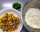 めっけもん ♪ 秋のカラフル混ぜご飯☆作り方5写真