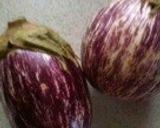 まるい茄子ステーキ☆生ハム添え作り方1写真