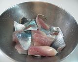 フライパンで焼き鯵　エスニックソースで作り方1写真