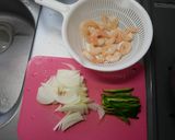 不器用チリインオイル（豆板醤）の海老炒め作り方1写真