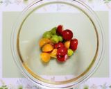 暑い日の夕飯！さっぱり桃トマトサラダ副菜作り方3写真