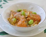 鮭のまろやかココナッツカレー味☆作り方7写真