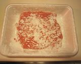 お弁当に☆・・・ぺたんこ　ミンチ・・・作り方1写真
