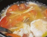 テュルリン～鶏ムネ肉のトマトスープ作り方3写真