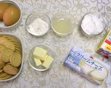 濃厚チーズケーキ♪作り方1写真