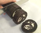 モノクロスイーツ♪ブラックロールケーキ作り方18写真