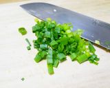 大豆ミートバーグのガーリックライス★作り方1写真