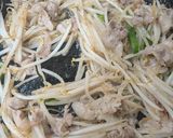 豚肉ともやし炒め!冷蔵庫の掃除に♪作り方3写真