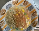 レンジ簡単ミラノ風ドリア味オムライス弁当作り方5写真