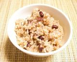 玄米小豆ご飯（赤飯風）作り方6写真