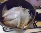 圧力鍋で超簡単！いか墨入りいか飯作り方5写真