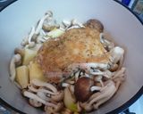 鶏ときのこの蒸し焼き作り方7写真