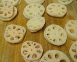 シャキシャキ旨っ♪れんこんのはさみ焼き作り方1写真