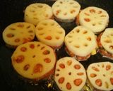 シャキシャキ旨っ♪れんこんのはさみ焼き作り方4写真