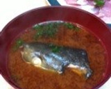 魚のあらで簡単赤だし・カルシウム補給作り方6写真