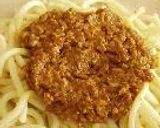 お一人様ランチに♪肉味噌うどん作り方2写真