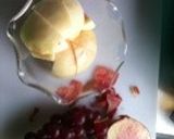 桃とぶどうのジュース作り方1写真