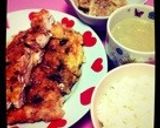 鶏肉の甘辛焼き揚げ♪*°作り方6写真