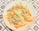 モツ焼きうどん作り方6写真