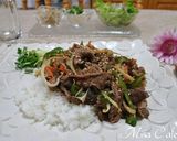 簡単！ウマ！プルコギ丼作り方5写真