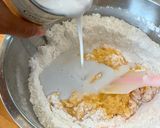 業スー食材で　ココナッツ バターモチ作り方3写真