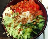 サラダ丼作り方8写真