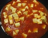 トマト麻婆豆腐作り方4写真
