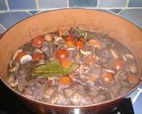 牛肉の赤ワイン煮込みドーブプロヴァンサル作り方7写真