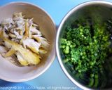 塩サバと春菊の混ぜご飯作り方1写真