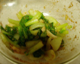 ヘルシー！青梗菜とちくわのごま和え作り方4写真