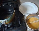 小鍋でプレーンオムレツ作り方1写真