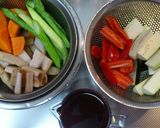サンマと根菜の甘酢あん作り方2写真