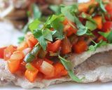 野菜ソースでいただくガーリック・ポーク。作り方7写真
