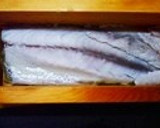 甘酢漬け茗荷のすし飯deしめ鯖の押し寿司作り方4写真