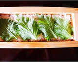 甘酢漬け茗荷のすし飯deしめ鯖の押し寿司作り方5写真