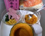 坊っちゃんかぼちゃキッシュ♪ハロウィンに作り方3写真