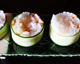 甘酢漬け茗荷のすし飯deしめ鯖の押し寿司作り方12写真