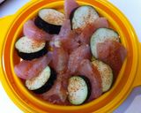鶏と茄子のタルタルレンジ蒸し作り方4写真