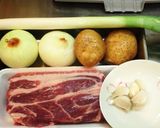 具沢山の豚角煮作り方1写真