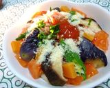 蒸し野菜とツナとチーズの丼　ダブルトマト作り方7写真