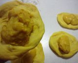 パンプキンクリームパン作り方7写真