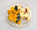 ☆かぼちゃとお芋ののほっこり煮☆作り方1写真