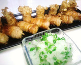簡単☆さっぱり緑おろしでえのきの豚肉巻き作り方4写真